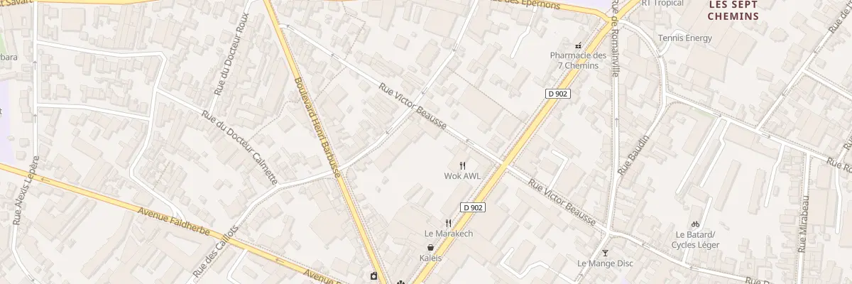 Plan du 60 Rue des Caillots à Montreuil