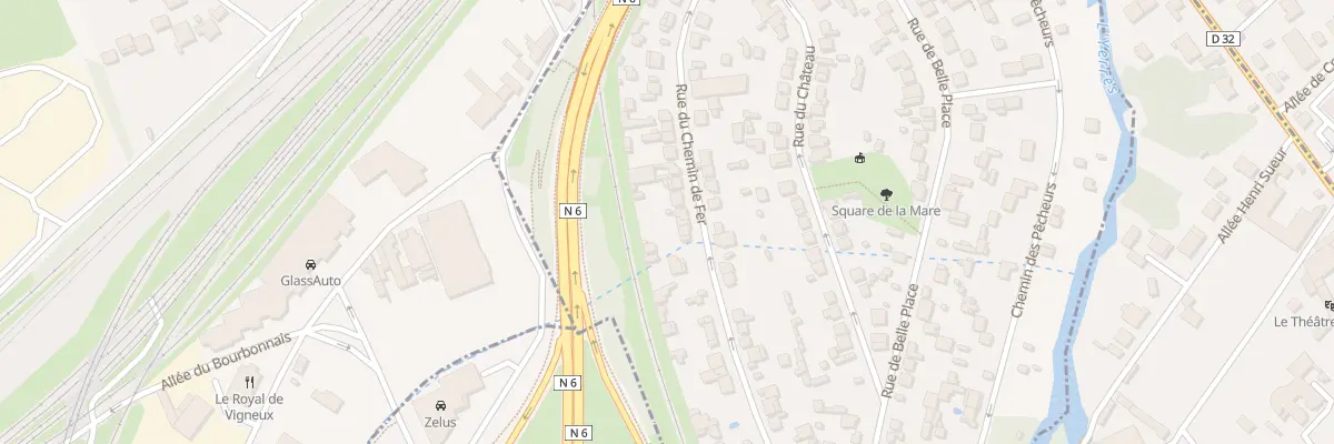 Plan du 52 Rue du Chemin de Fer à Villeneuve-Saint-Georges