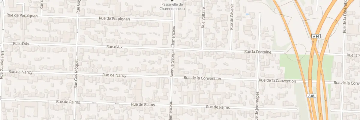 Plan du 102 Av Georges Clemenceau à Maisons-Alfort