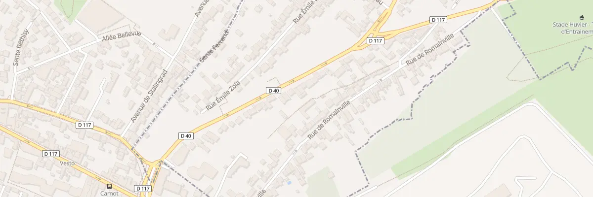 Plan du 127 Rue Anatole France à Noisy-le-Sec
