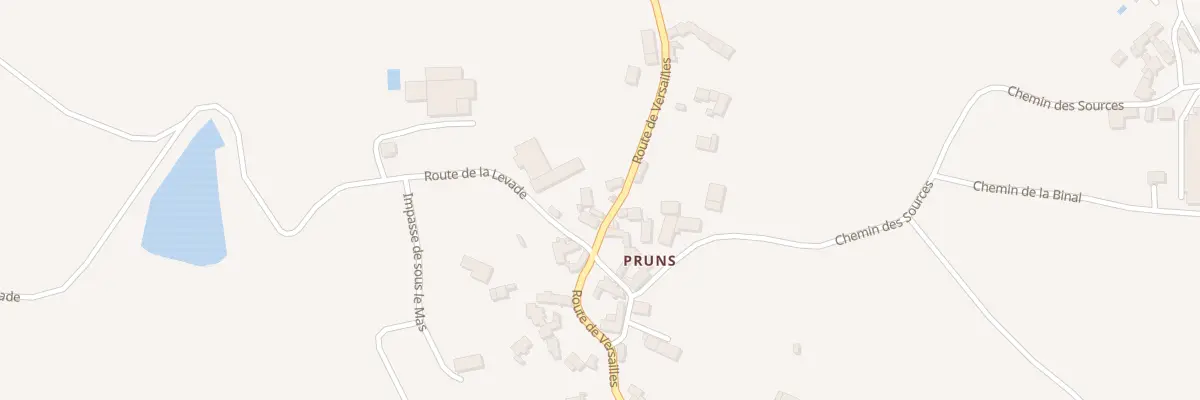 Plan du 5062 Pruns à Camboulazet