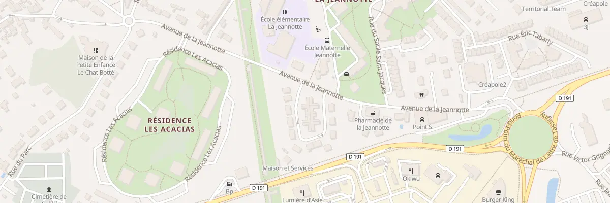 Plan du 1 Rue du Hameau à Mennecy