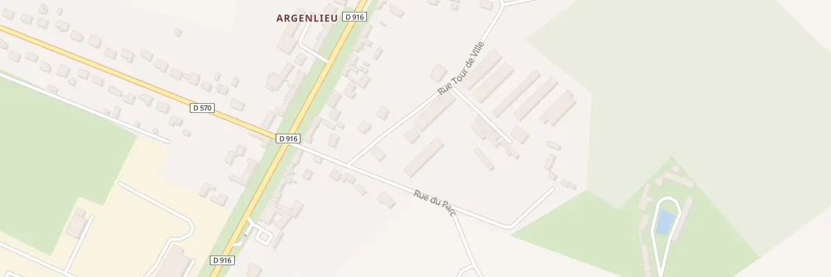 Plan du 11 Rue du Tour de Ville à Avrechy