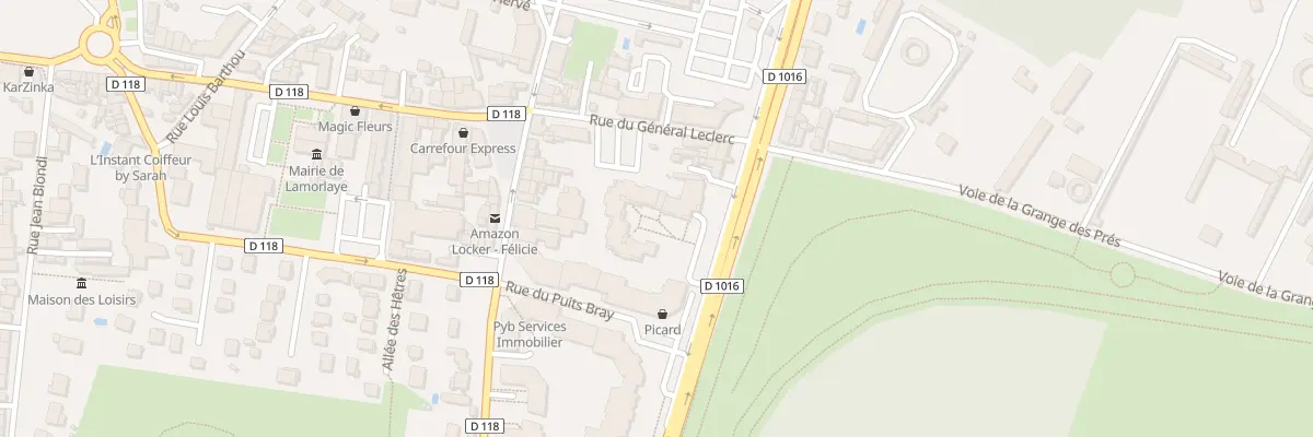 Plan du 61 Av de la Libération à Lamorlaye