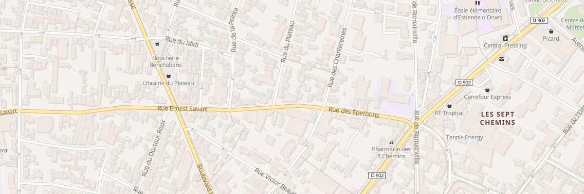 Plan du 131 Rue Ernest Savart à Montreuil