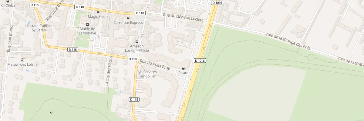 Plan du 17 Rue du Puits Bray à Lamorlaye