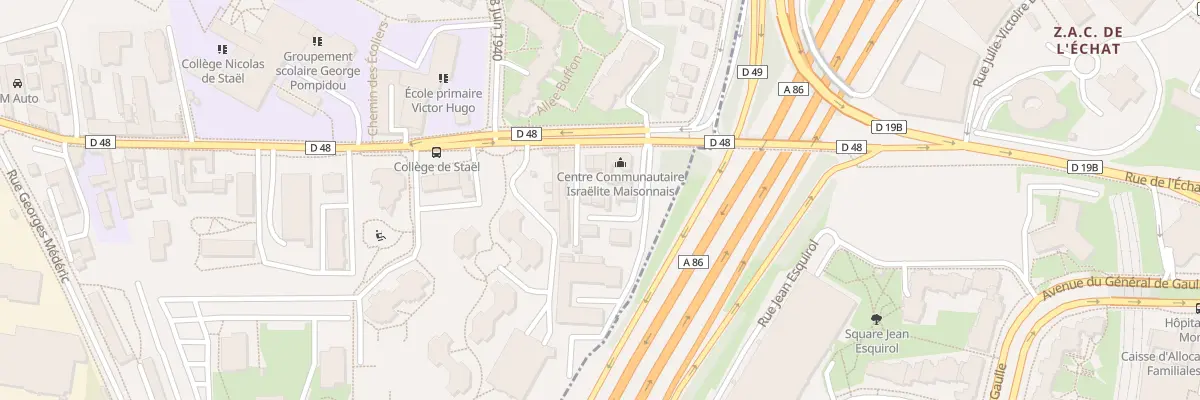 Plan du 12 Imp Saillenfait à Maisons-Alfort