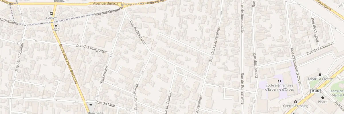 Plan du 18 Rue du Ruisseau à Montreuil