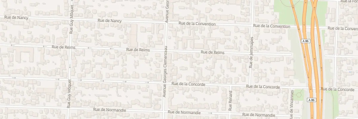 Plan du 64 Rue de Reims à Maisons-Alfort