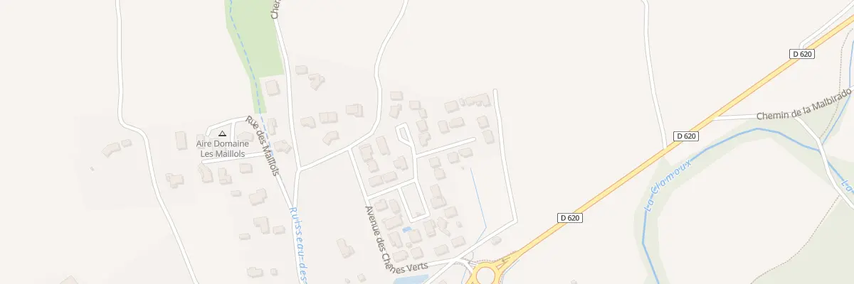 Plan du 8 Rue des Coquelicots à Villegly