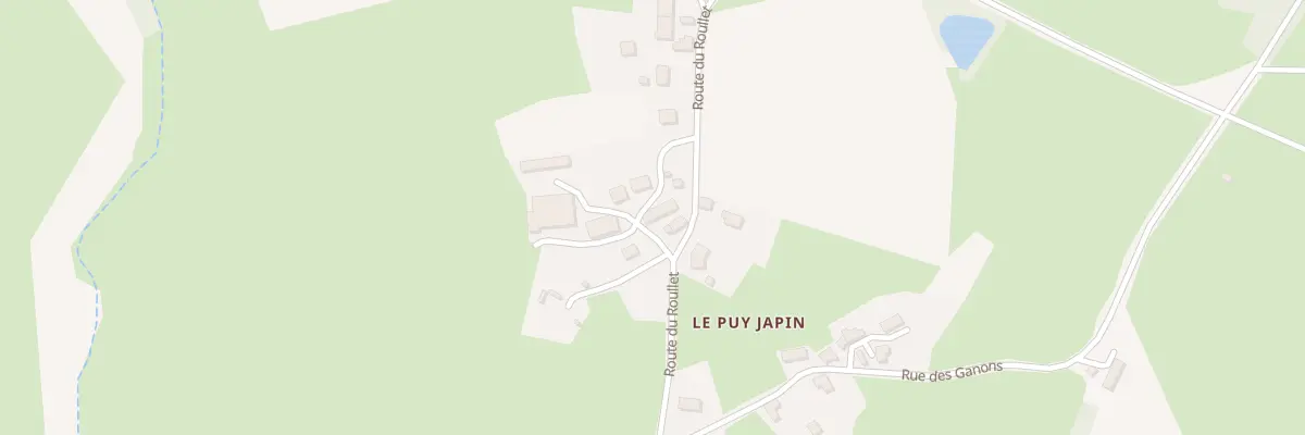 Plan du 10 All des Jardins - Puy Japin à Viersat