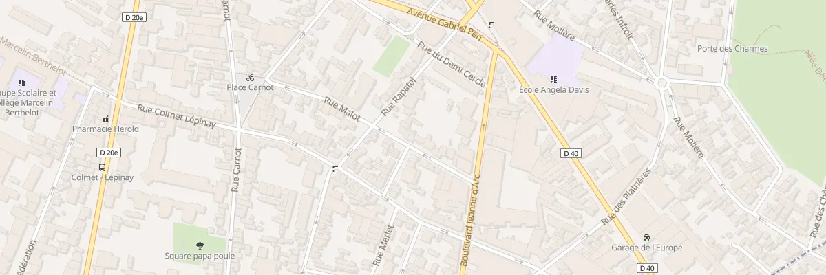 Plan du 31B Rue Malot à Montreuil