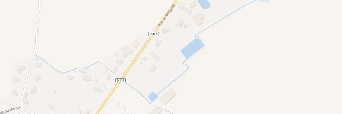 Plan du 200 Rue de Bergues à Esquelbecq