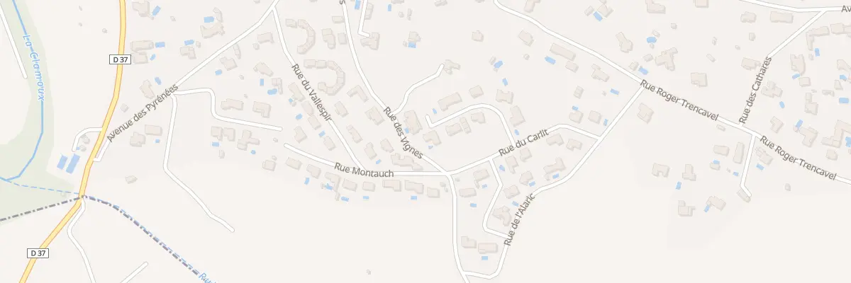 Plan du 5 Rue du Vignemale à Malves-en-Minervois
