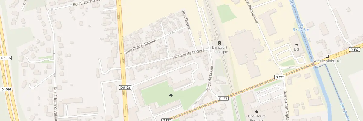 Plan du 34 Av de la Gare à Rantigny