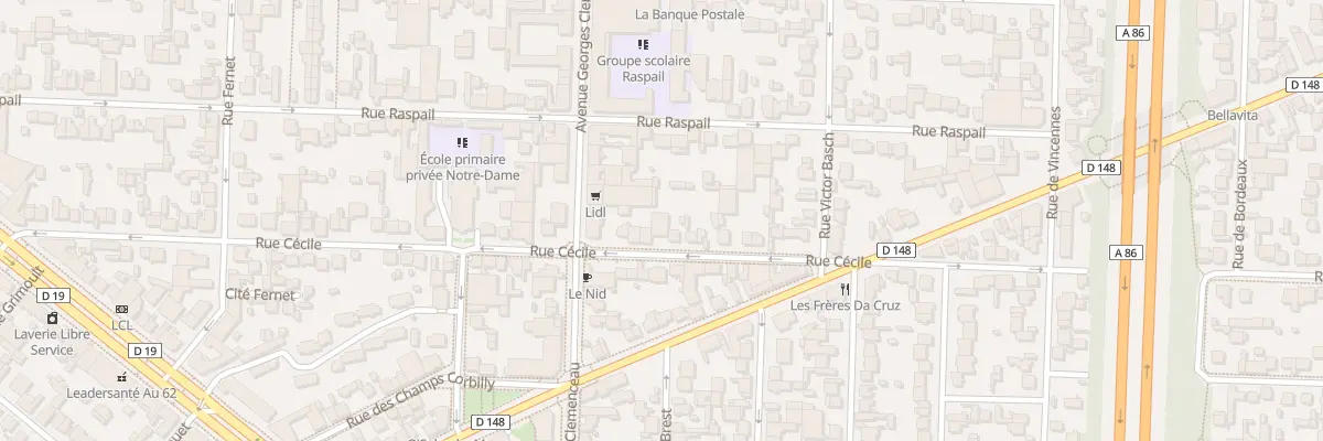 Plan du 55 Rue Cécile à Maisons-Alfort