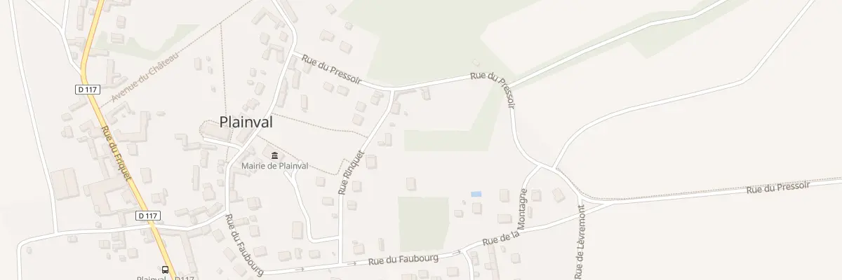 Plan du 146 Rue Rinquet à Plainval
