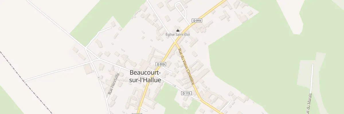 Plan du 30 Rue Principale à Beaucourt-sur-l’Hallue