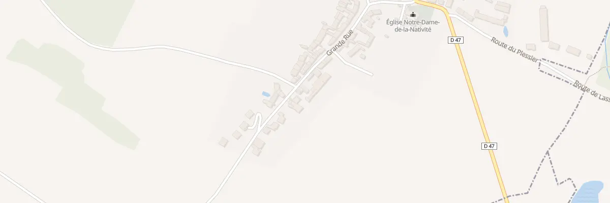 Plan du 24 Rue Grande Rue à Lassy