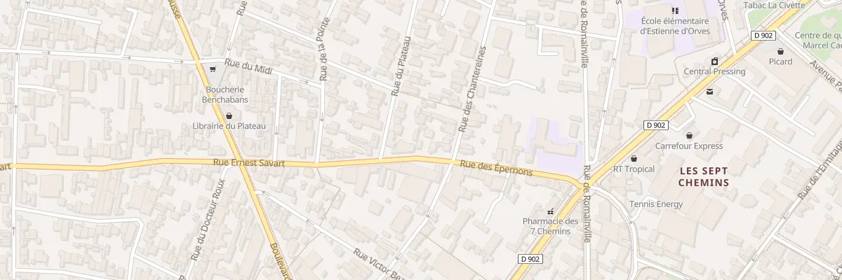 Plan du 133 Rue Ernest Savart à Montreuil