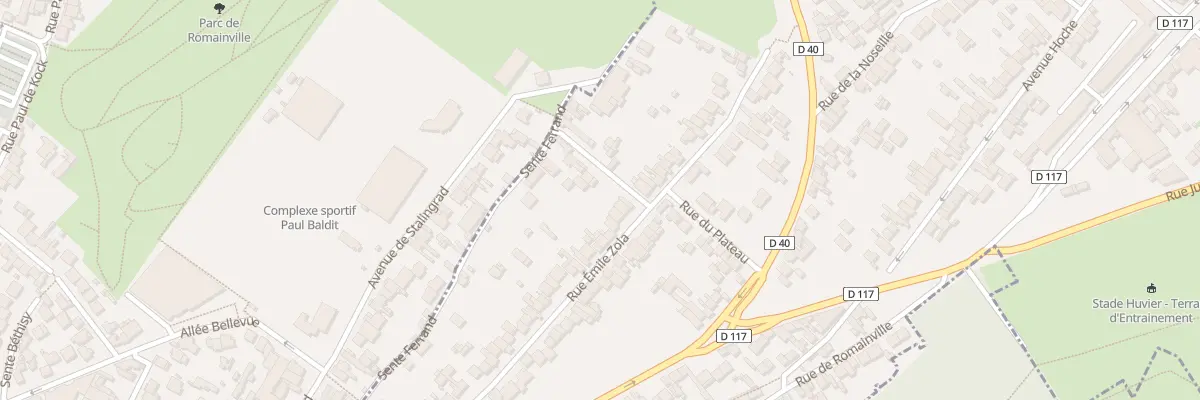 Plan du 48 Rue Emile Zola à Noisy-le-Sec