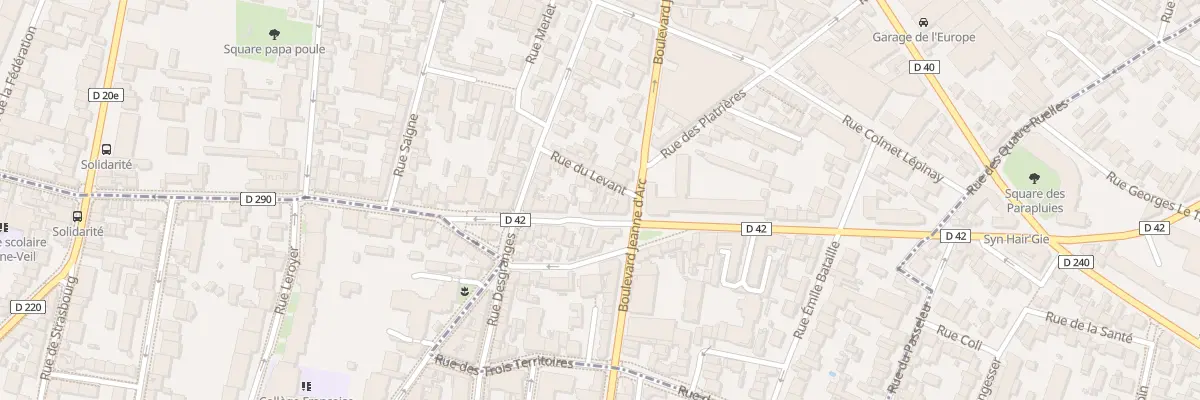 Plan du 79 Rue de la Solidarité à Montreuil