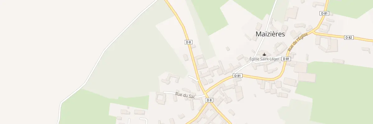 Plan du 50 Rue de Saint Pol à Maizières