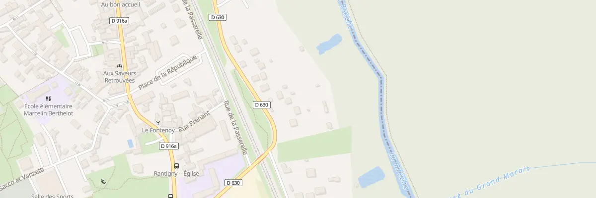 Plan du 6 Rue de la Brèche à Rantigny