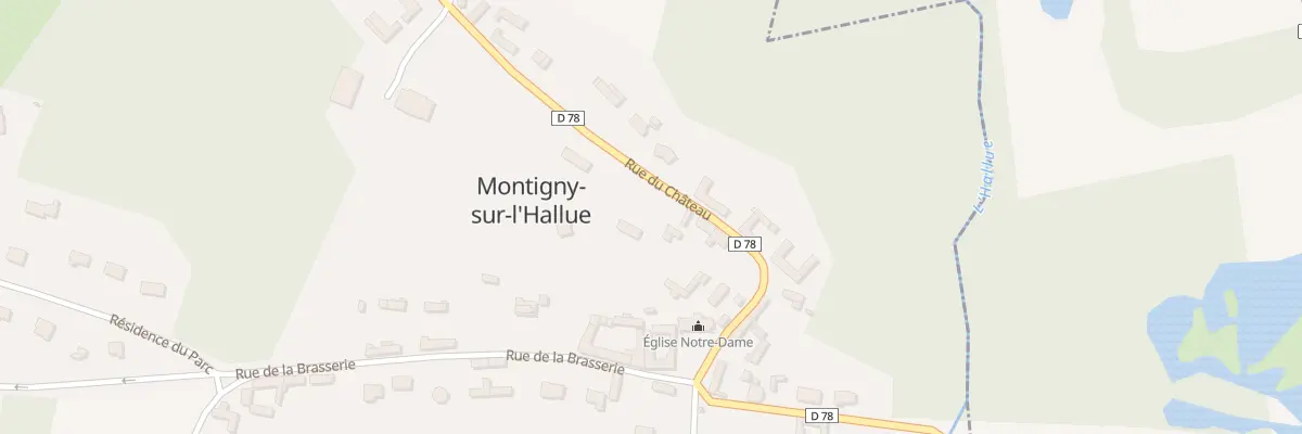 Plan du 5013A Le Village à Montigny-sur-l’Hallue