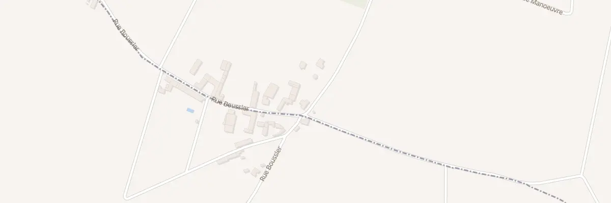 Plan du 6 Rue Boussier à Égry