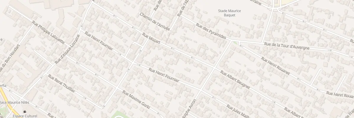 Plan du 50 Rue Mozart à Drancy