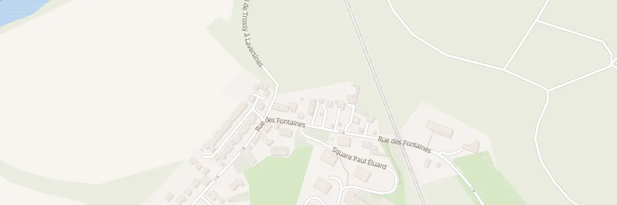 Plan du 30 Rue des Fontaines à Saint-Maximin
