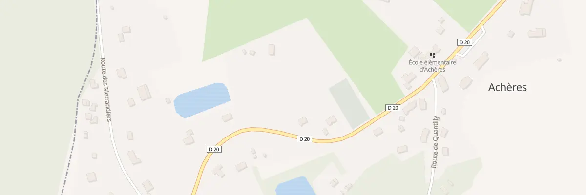 Plan du 18 Rte d’Allogny à Achères