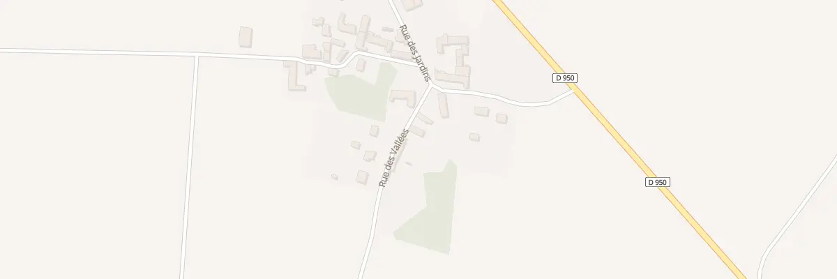 Plan de Foncerives à Beaune-la-Rolande