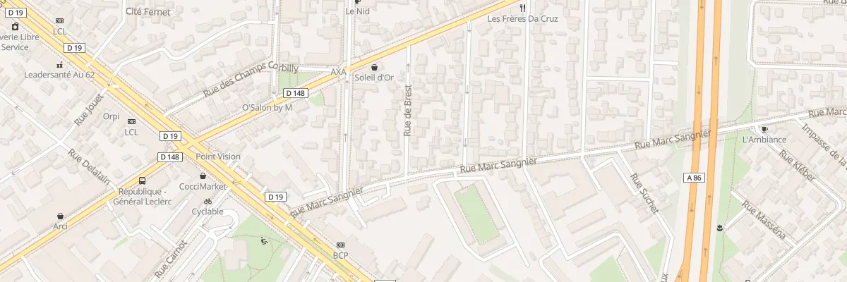 Plan du 4 Rue de Brest à Maisons-Alfort