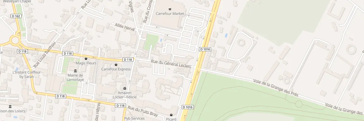 Plan du 53 Rue du Gen Leclerc à Lamorlaye