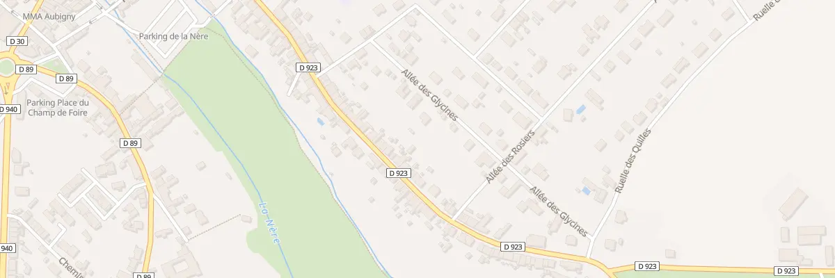 Plan du 71 Av du Parc des Sports à Aubigny-sur-Nère