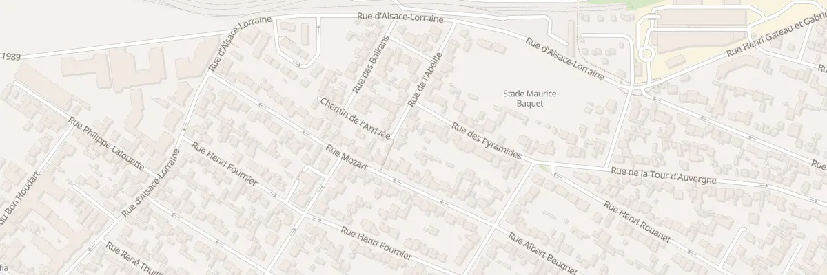 Plan du 4 Rue De L’Abeille à Drancy