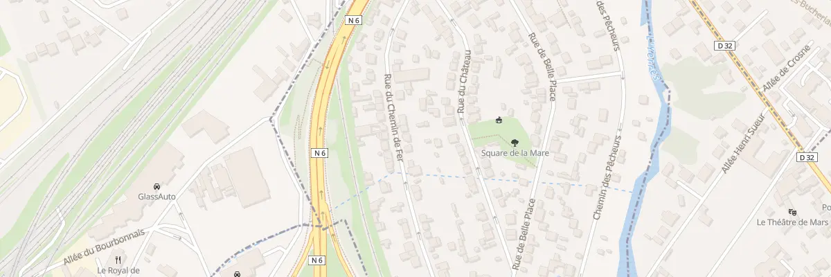 Plan du 35 Rue du Chemin de Fer à Villeneuve-Saint-Georges