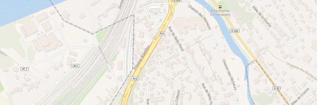 Plan du 14 Rue du Chemin de Fer à Villeneuve-Saint-Georges
