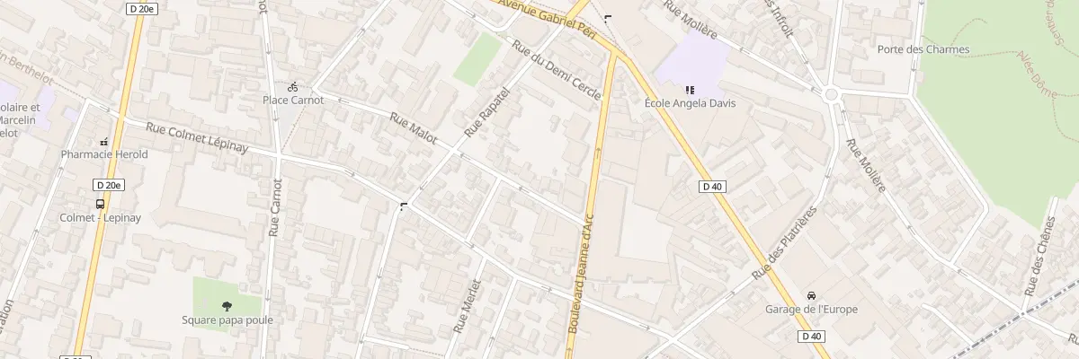 Plan du 37 Rue Malot à Montreuil