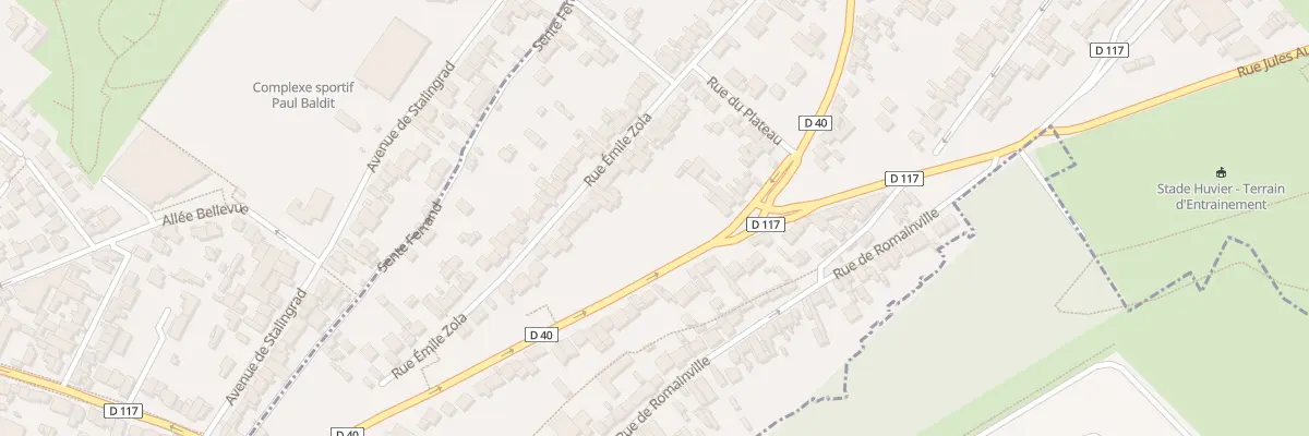 Plan du 102 Rue Anatole France à Noisy-le-Sec