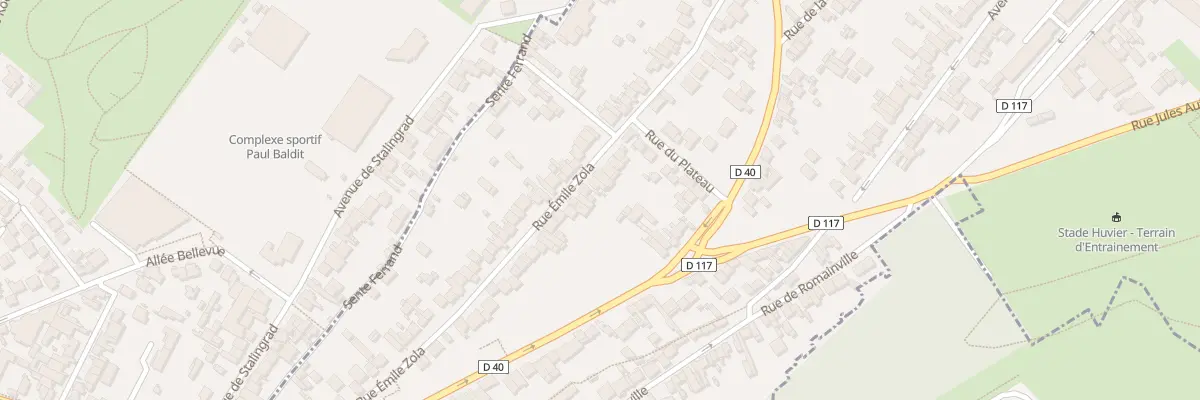 Plan du 47 Rue Emile Zola à Noisy-le-Sec