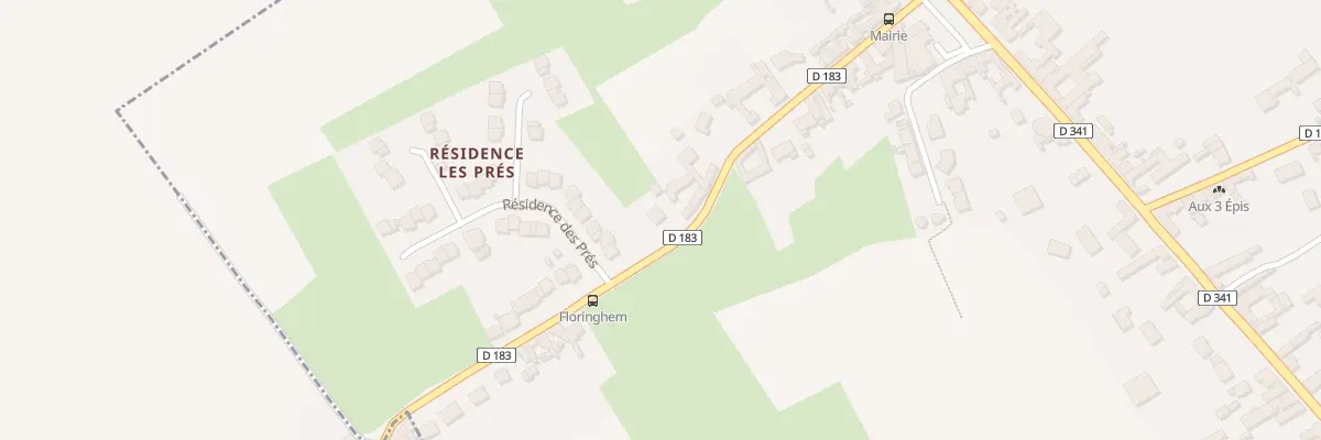 Plan du 17 Rue de Floringhem à Cauchy-à-la-Tour