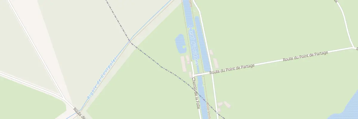 Plan du 5037 Le Point de Partage à Coudroy