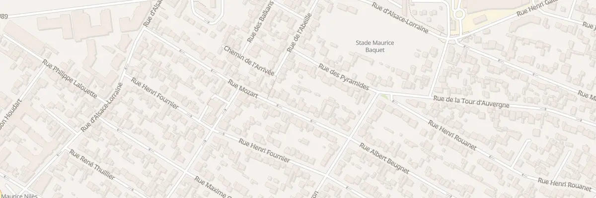 Plan du 53 Rue Mozart à Drancy