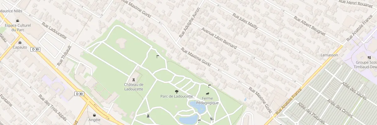 Plan du 51 Rue Maxime Gorki à Drancy