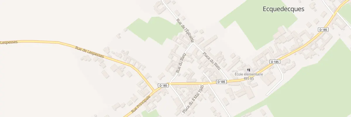 Plan du 19 Rue du Rietz à Ecquedecques