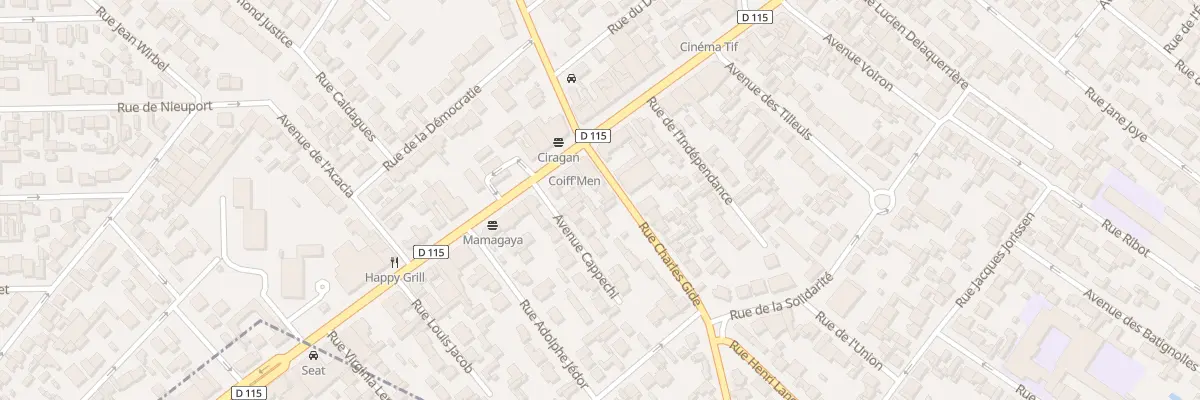 Plan du 112 Rue Charles Gide à Drancy