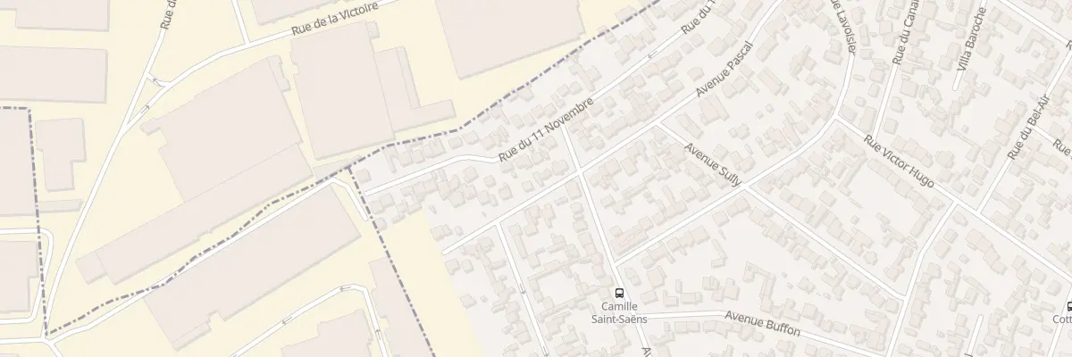 Plan du 4 Rue Georges Pitard à Drancy